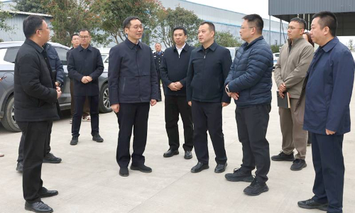 陈阳波率队调研我市重点项目建设情况