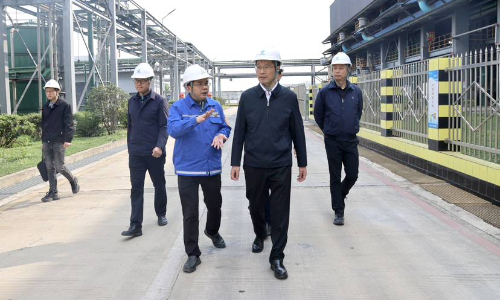 陈阳波到绵竹高新区调研