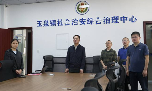 陈阳波调研督导玉泉镇为民服务工作