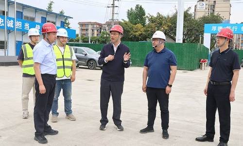 陈阳波专题调研我市城市建设项目进展情况