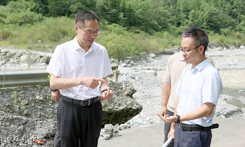 陈阳波调研我市防汛减灾工作